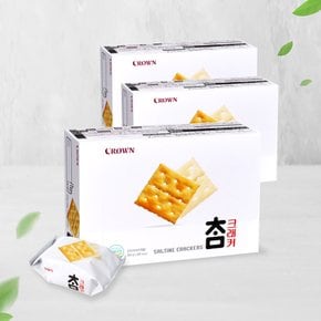 크라운 참크래커 280g x3곽/카나페만들기 사무실간식