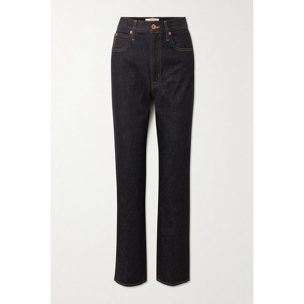 실버레이크 런던 하이라이즈 스트레이트 진 다크 데님 46376663162903988