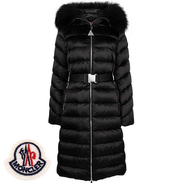 [부산점] 몽클레어 블랙 리어지 구스 롱 다운 자켓 LEERSIE 1C00045 59685 999