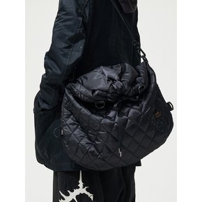 QUILTED 4WAY HEAVY BAG (BLACK)