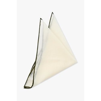 MAN ON THE BOON [ROSI] 울 포켓 스퀘어 4716121112000