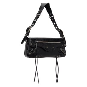 24 FW Balenciaga 블랙 스몰 르 카골 슬링 숄더백 241342F048014