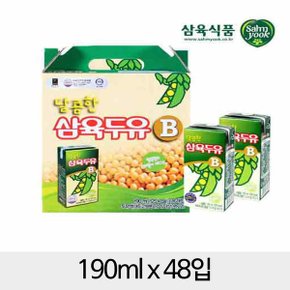 삼육 달콤한두유B 190mlx48입