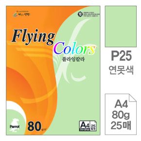 플라잉칼라 삼원플라잉칼라P25.연못색 A4 80g 25매 X ( 4세트 )