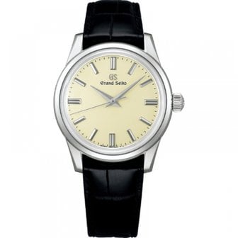  그랜드 세이코 (GRAND SEIKO) [기계식 핸드와인딩] SBGW301 라운드 레더 손목 시계