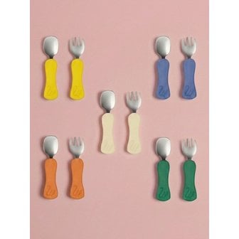 마미그래 스텐 스푼포크_5colors