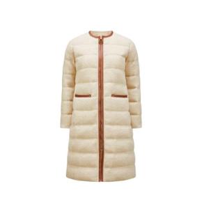 MONCLER 베이지 울 카라리스 패딩 1668125