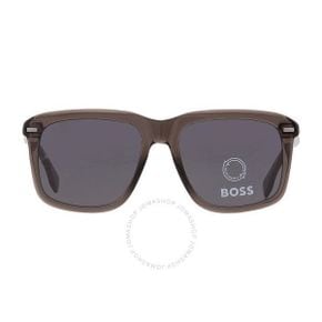 4661613 Hugo Boss Dark Grey Square Mens Sunglasses 78536862