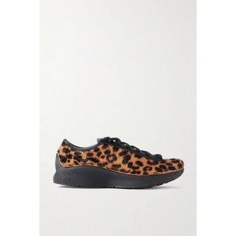 나이키 에어 슈퍼플라이 LX 가죽 트리밍 레오파드 프린트 스니커즈 46376663162986488