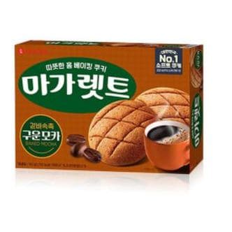  롯데제과 마가렛트 구운모카 352g 8입 1박스