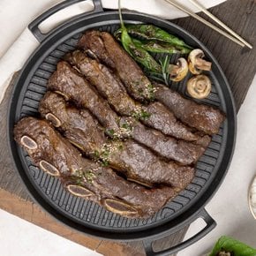 [쓱7클럽] 수제 양념 LA갈비 1kg (지방손질/초이스등급원육)