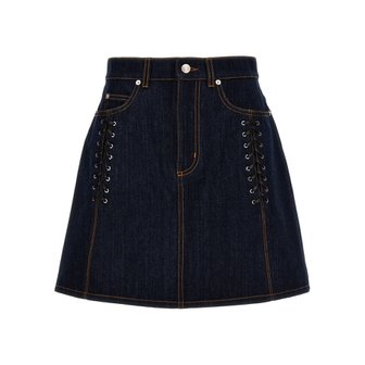 알렉산더맥퀸 [알렉산더 맥퀸] Womens Skirt 790272QMACO4286 Blue