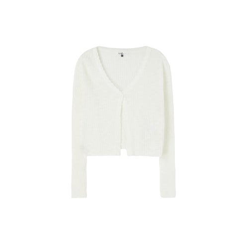LAP 시스루 크랍 슬림 니트가디건 AR2KG422