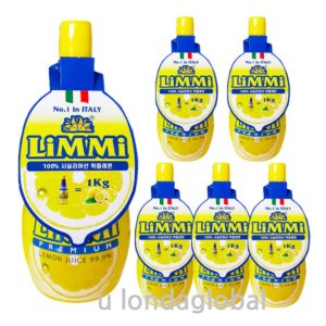  림미 100프로 레몬 착즙 원액 주스 200ml 12개