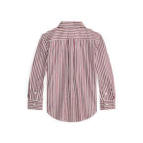 폴로 키즈 남아 2-7세 스트라이프 코튼 포플린 셔츠(CWPOWOVB6820633999)
