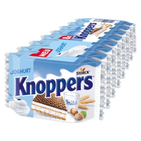 크노퍼스 Knoppers 요거트 크림 웨이퍼 (8x25g) 200g