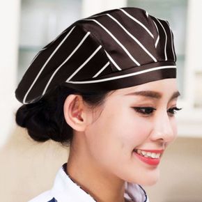 카페모자 베레모 빵모자 제빵용 모자