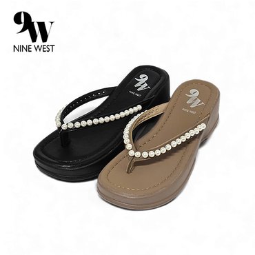 NINE WEST 나인웨스트 진주 데코 샌들 NW209