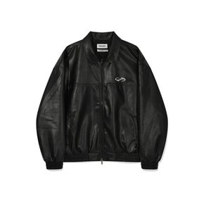 SP_PHASE_VEGAN_LEATHER_BLOUSON_JACKET BLACK