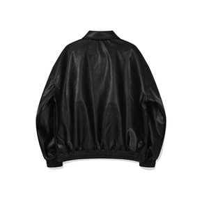 SP_PHASE_VEGAN_LEATHER_BLOUSON_JACKET BLACK