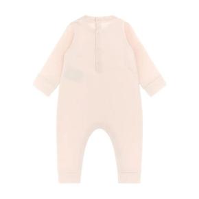 몽클레어 L19518L0000489B9Y 503 LIGHT PINK COTTON ONESIE WITH LOGO