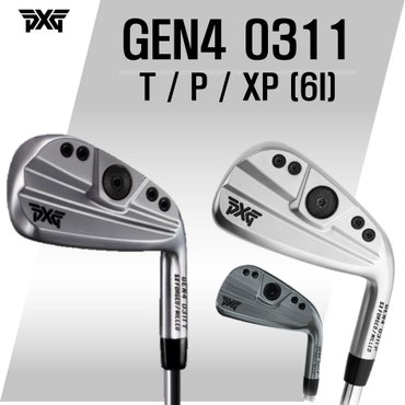 PXG [카네정품]PXG GEN4 0311T / P / XP 6개  크롬아이언  (남/여 , 5-P구성)