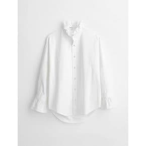 Easy Ruffle Shirt White (VV3260AW21)