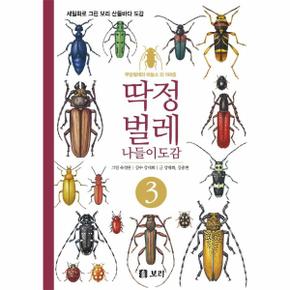 딱정벌레 나들이도감 3 : 무당벌레와 하늘소 외 198종 - 세밀화로 그린 보리 산들바다 도감