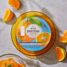 CJ제일제당 쁘띠첼 과일젤리 밀감 210g