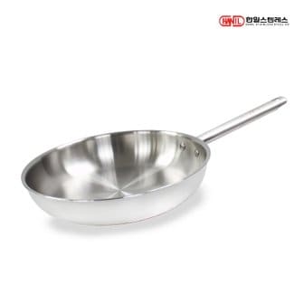 한일스텐레스 제피로스 통5중 인덕션가능 스텐후라이팬 24cm