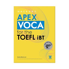 HACKERS APEX VOCA for the TOEFL iBT - New TOEFL Edition