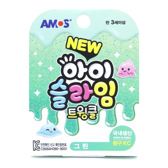 아모스 아이슬라임 70g 트윙클 그린