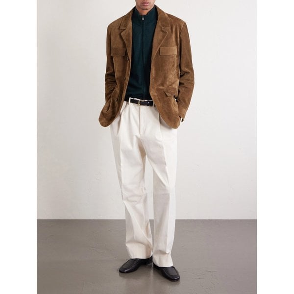 피아첸차 1733 슬림핏 울 집업 가디건 46376663163073492