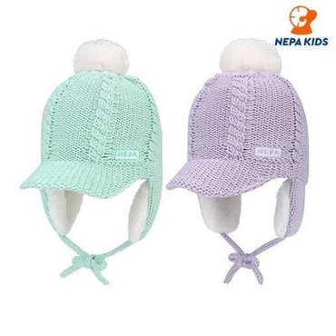 네파키즈 듀 니트 귀달이 햇 KJF7408