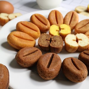 알앤알코리아 [알앤알] 커피콩빵 20개입 (4가지맛) 강릉맛집 디저트 아이간식 빵지순례