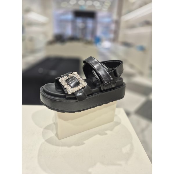 [여주점] Jewelry buckle sandal(black)_DG2AM25017BLK