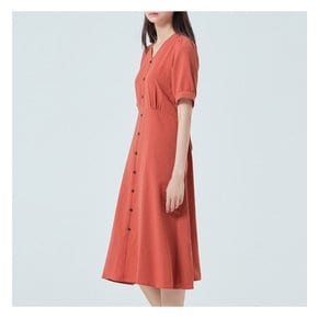 단추디테일 롱원피스(MIWOWA723B)