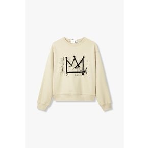 [BASQUIAT] 크라운 크루넥 맨투맨 7114440184105