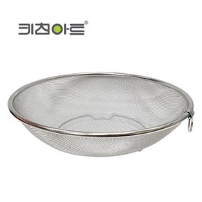 키친아트 스텐레스 야채 과일 바구니 채망 28cm 특대