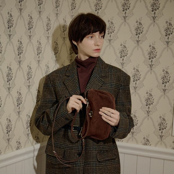 스웨이드 미니 로데오백 BG0016_C