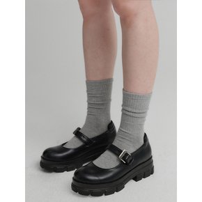 미아 클래식 리브드 삭스 / MIA CLASSIC RIBBED SOCKS_3colors
