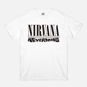 [ROCK AMERICA] ROCK T SHIRTS (NIRVANA WHITE) 너바나