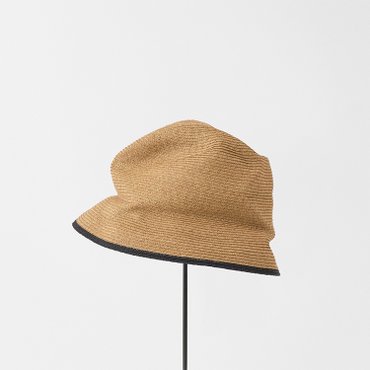 쏘쏠트 [SOSALT] 머츄어 하 엣지라인 숏 햇 (브림 7CM) T25B113013