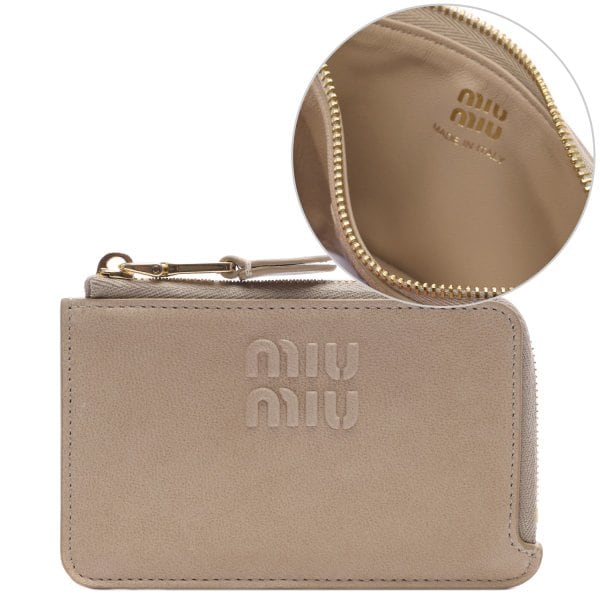 [부산점] 26SS 여성 로고 지퍼 카드지갑 (5MB066 AEFX F0065 26S)