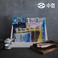 [구룡포수협]수산물선물세트 1호(참조기10미/갈치2미/옥돔1미/고등어2팩/삼치2팩)