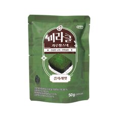 신상 미라클 가루쌀스낵 김파래맛 50g