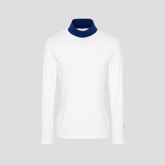 빈폴골프 [RBP] 여성 하이넥 티셔츠  화이트 (BJ4441A401)