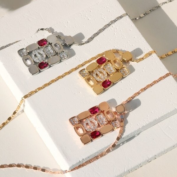 오브레 스퀘어 목걸이 NA0479