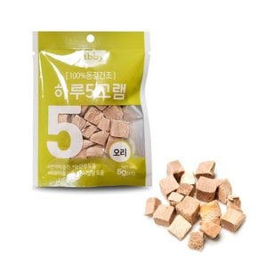 테비 하루5그램 동결건조간식 오리 5g