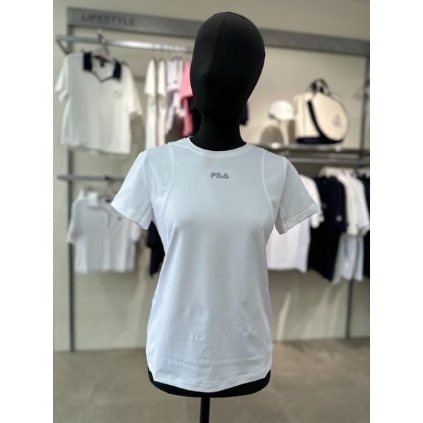 [여주점] FS2RSG2251F WHI 여성 퍼포먼스 기능성 반팔티